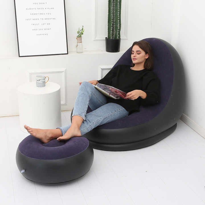 Inflatable Lounge Seat with footrest - Image 5