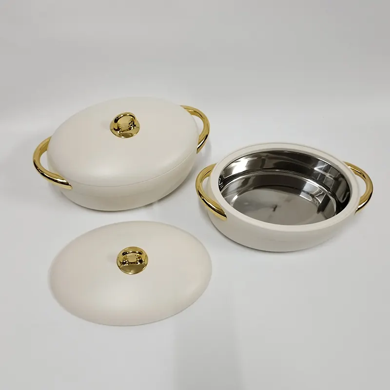 Insulated luxurious 3pcs casserole hotpots - Image 8
