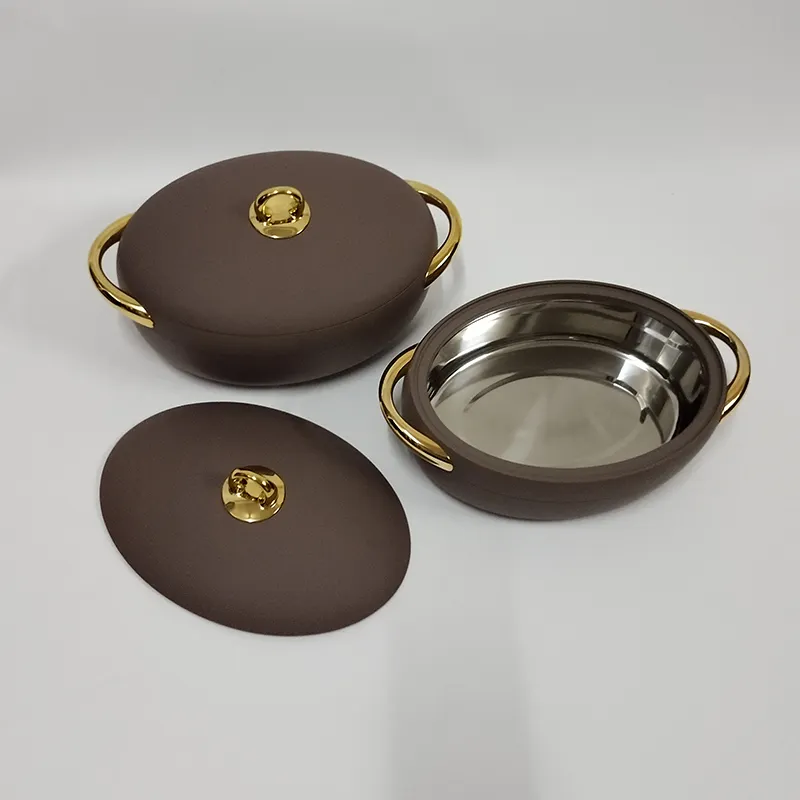 Insulated luxurious 3pcs casserole hotpots - Image 6