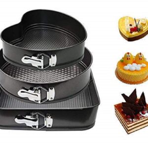 3pcs baking tins