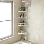 Bathroom corner shelf